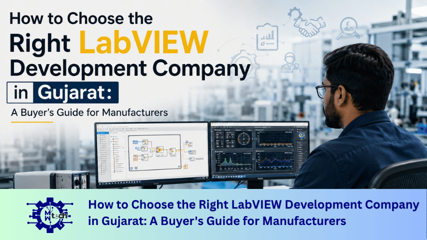 LabVIEW development company in Gujarat helping manufacturers with industrial automation solutions